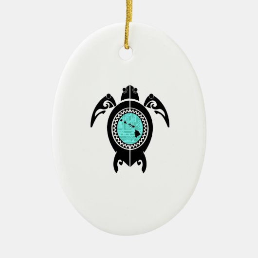 HAWAIIAN ISLAND FLOW KERAMIK ORNAMENT (Vorne)