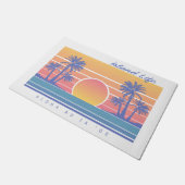Hawaiian Island Life Door Mat Fußmatte (Schrägansicht)