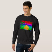 Hawaiian Islands Aloha State Sweatshirt (Vorne ganz)