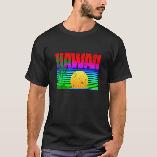 Hawaiian Islands Aloha State T-Shirt (Vorderseite)