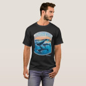 Hawaiian Islands Humpback Whale National Marine Sa T-Shirt (Vorne ganz)