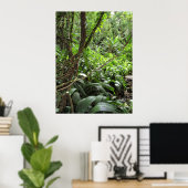 Hawaiian Jungle Vines Poster (Heimbüro)