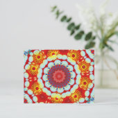 Hawaiian Kaleidoscope Postkarte (Stehend Vorderseite)