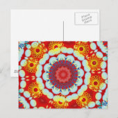 Hawaiian Kaleidoscope Postkarte (Vorne/Hinten)