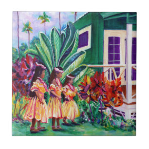 Hawaiian Keiki Hula Girls Fliese