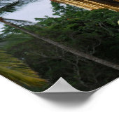 Hawaiian King Kamehameha Statue Poster (Ecke)