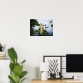 Hawaiian King Kamehameha Statue, Seitenansicht Poster (Heimbüro)