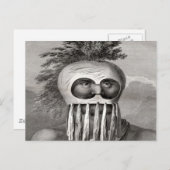 Hawaiian Koa Warrior Postkarte (Vorne/Hinten)