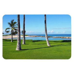 Hawaiian Lagoon Foto Magnet