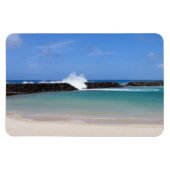 Hawaiian Lagoon Foto Magnet (Horizontal)