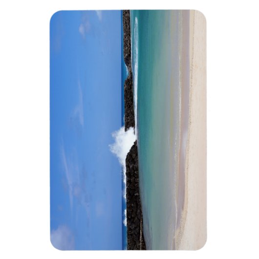 Hawaiian Lagoon Foto Magnet (Vertikal)
