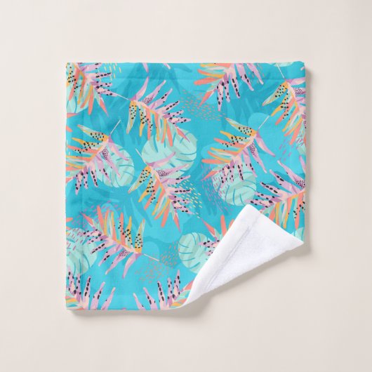 Hawaiian Lauae Farn Badhandtuch Set (Waschlappen)