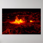 Hawaiian Lava Flow Poster (Vorne)