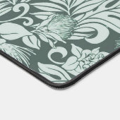 Hawaiian Lehua und Kukui in Seafoam Green Schreibtischunterlage (Ecke)