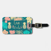 Hawaiian Life Aloha Gepäck Tag Gepäckanhänger (Vorderseite horizontal)