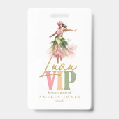 Hawaiian Luau 16 . Geburtstag ID1092 Ausweis (Front)