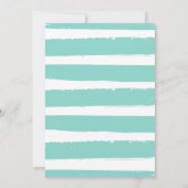 Hawaiian Luau Birthday Party Tropical Birthday Einladung (Rückseite)