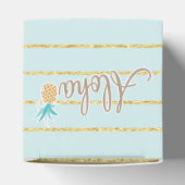 Hawaiian Luau Custom Favor Boxes Geschenkschachtel (Oben)