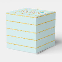 Hawaiian Luau Custom Favor Boxes