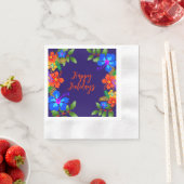 Hawaiian Luau Holiday Office-Party Serviette (Beispiel)