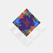 Hawaiian Luau Holiday Office-Party Serviette (Ecke)