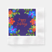 Hawaiian Luau Holiday Office-Party Serviette (Vorderseite)