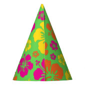 Hawaiian Luau Kids Geburtstagspartei Partyhütchen (Rückseite)