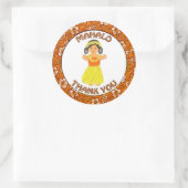 Hawaiian Luau ~ Mahalo Danke Stickers (Tasche)