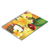 Hawaiian Luau Party Drink Tiki Bar Notebook Notizblock (Linke Seite)