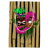 Hawaiian Luau Party Mittlere Geschenktüte (Rückseite)