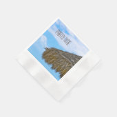 Hawaiian Luau Party tiki Hütte Serviette (Ecke)