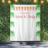 Hawaiian Luau Party Tropical Foto Stand Hintergrun