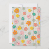 Hawaiian Luau Probe Dinner Einladungen (Rückseite)