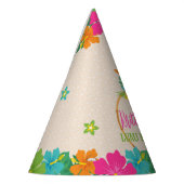 Hawaiian Luau Tropical Birthday Partyhütchen (Links)