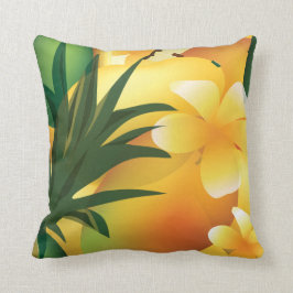 Hawaiian Luau Tropical Food Pillow Kissen
