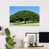 Hawaiian Majestic Tree Poster (Heimbüro)