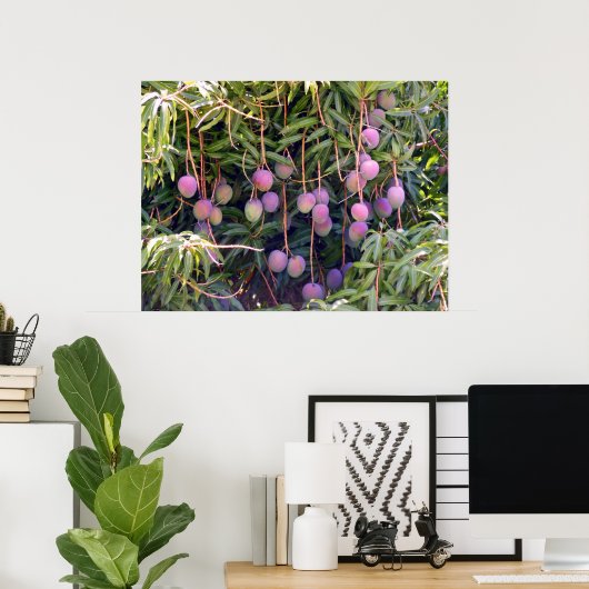 Hawaiian Mangoes Poster (Heimbüro)