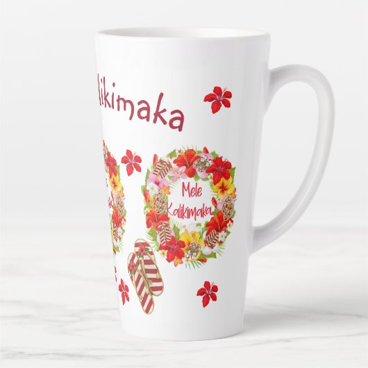 Hawaiian Mele Kalikimaka Tasse (Rechts)