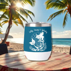 Hawaiian Mermaid-Salty Sassy & Splashy-Aquamarin