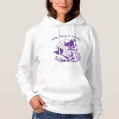Hawaiian Mermaid-Salty, Sassy und Splashy Lila Hoodie (Vorderseite)
