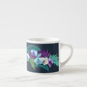 Hawaiian Midnight Orchids Espresso Tasse (Rechts)