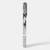 Hawaiian Monstera Tapa Phone Case (Rückseite / Rechts)