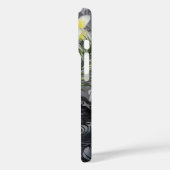 Hawaiian Monstera Tapa und Hibiskus Phone Case (Rückseite / Links)