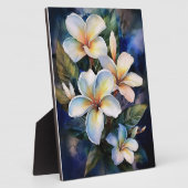 Hawaiian Moonlight Plumeria Fotoplatte (Seite)