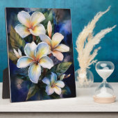 Hawaiian Moonlight Plumeria Fotoplatte (Seite)