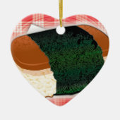 Hawaiian Musubi Keramikornament (Vorne)