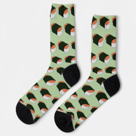 Hawaiian Musubi Sushi Food Gemustert Socken