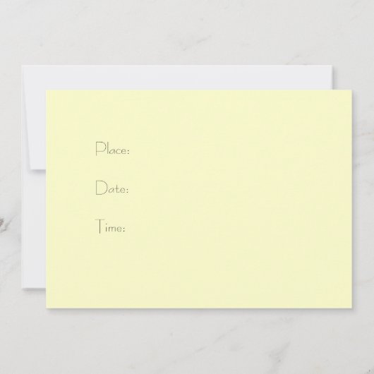 Hawaiian Oaster Egg Hunt Einladung (Rückseite)