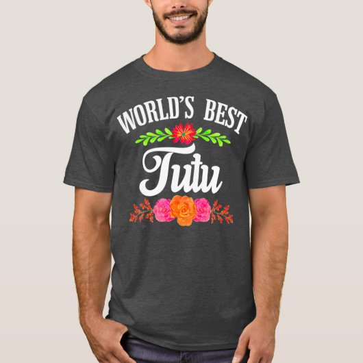 Hawaiian OmaWelten Beste Tutu T-Shirt (Vorderseite)