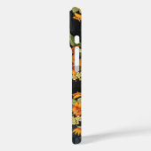 Hawaiian Orange Hibiskus Aloha Shirt Case-Mate iPhone Hülle (Rückseite / Links)